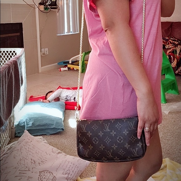 🌸🌼authentic Louis Vuitton Pochette🌼🌸 - Picture 7 of 7